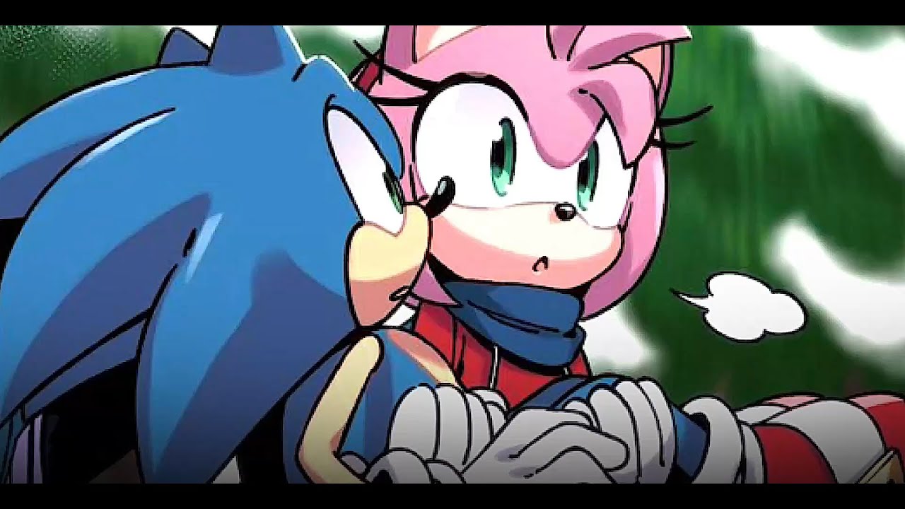 sonic and amy edit | sonamy | sonic the hedgehog