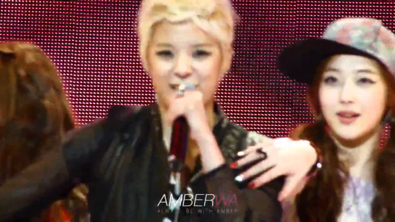 [110422]AMBER_NuABO_SBS HopeTV concert_SULBINRANG