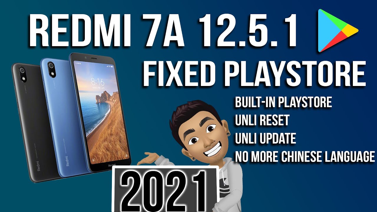 REDMI 7A 12.5.1 CONVERT TO GLOBAL FREE 2022