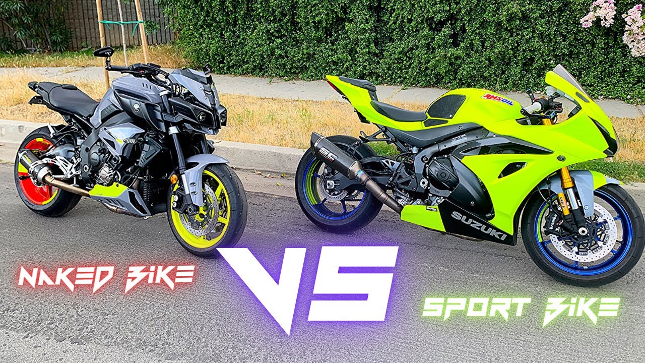 Naked Bike vs Sport Bike | Which is better for you ? MT10 vs GSXR1000R