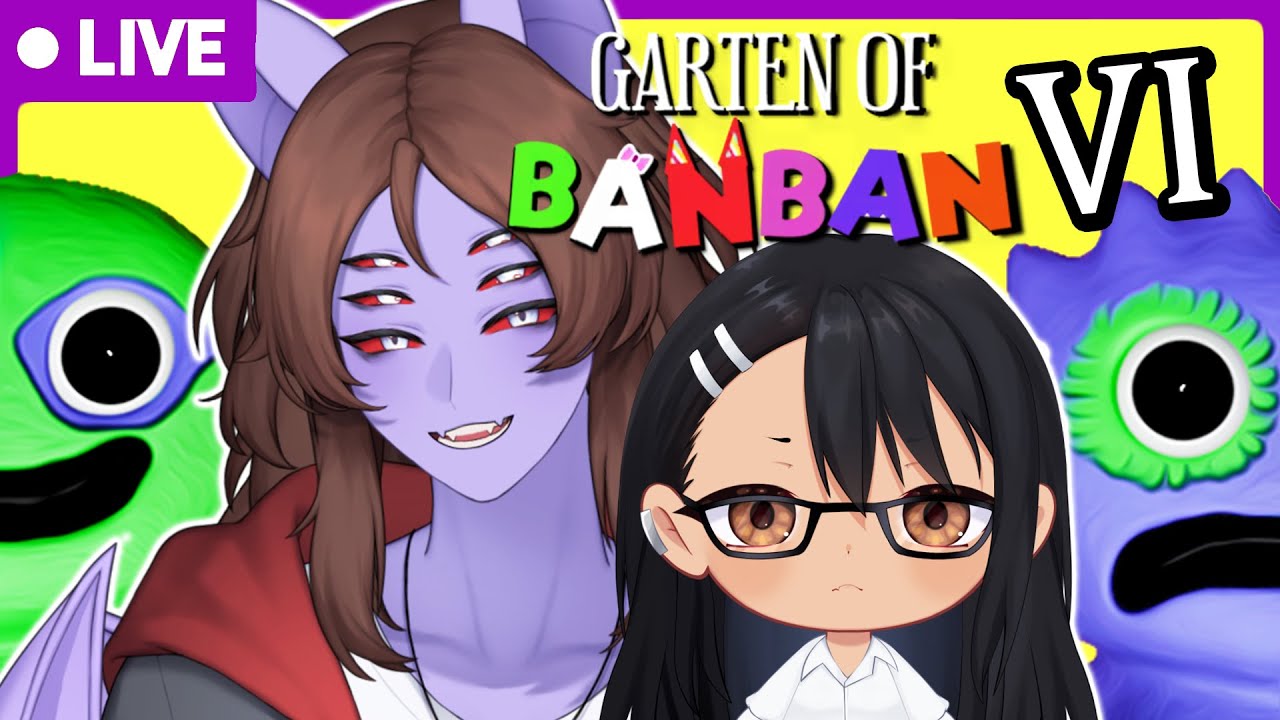 O JOGO MAIS POLÊMICO DO ANO - Garten of Banban 6 com @LINKZINNN