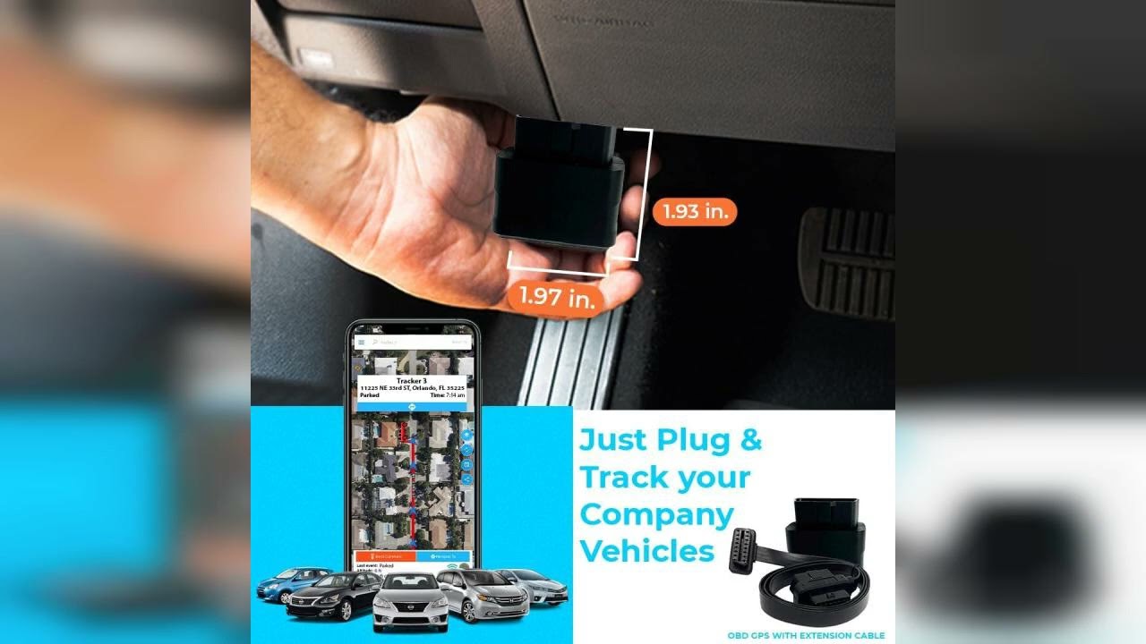 Review: Optimus Plug-in GPS Tracker for Cars - Easy Installation - Harsh Driving Alerts - Repo...