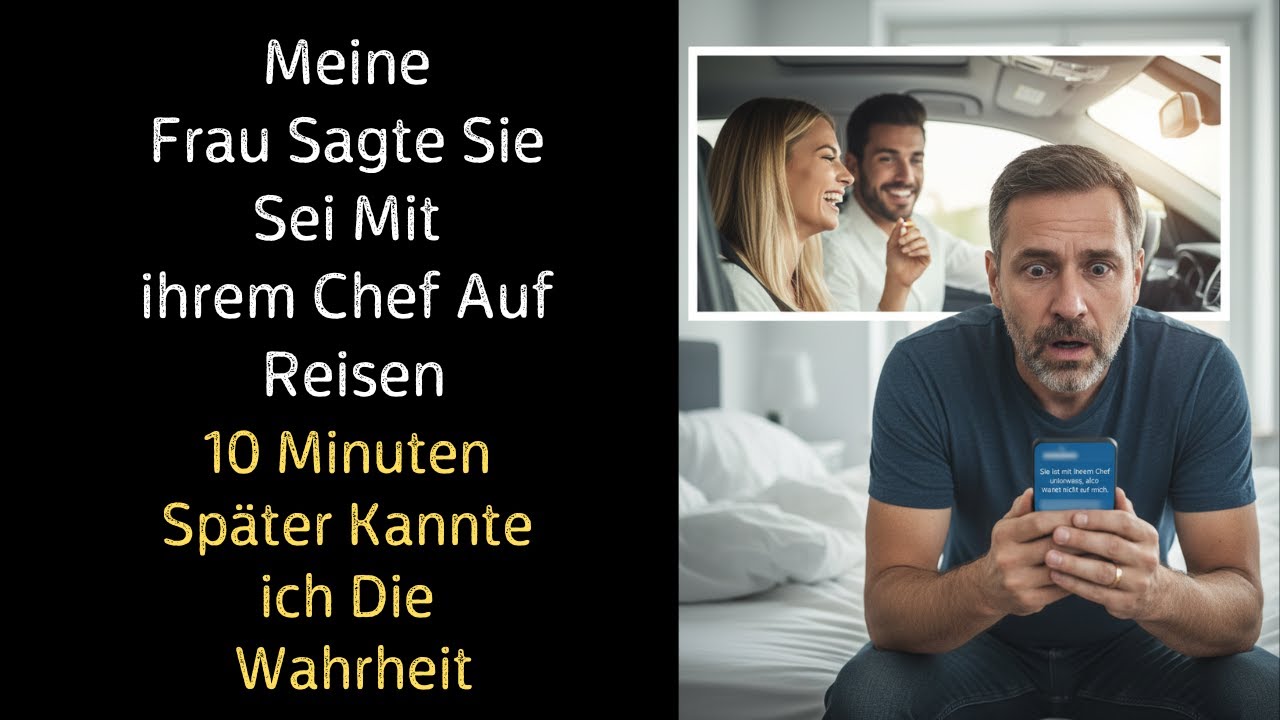 Meine Frau sagte-sie sei mit ihrem Chef auf Reisen – 10 Minuten später kannte ich die Wahrheit...