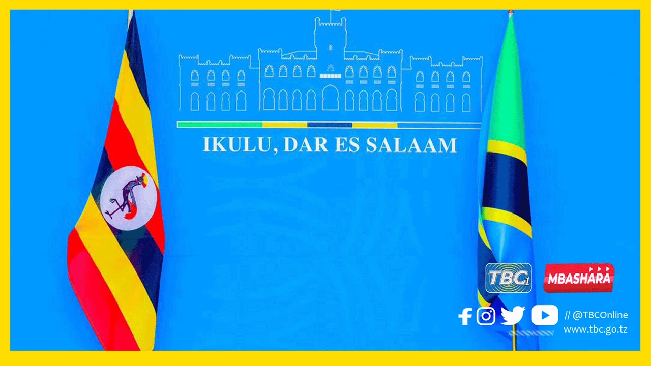 🔴#TBCLIVE: MAPOKEZI YA RAIS WA UGANDA YOWERI KAGUTA MUSEVENI NCHINI TANZANIA