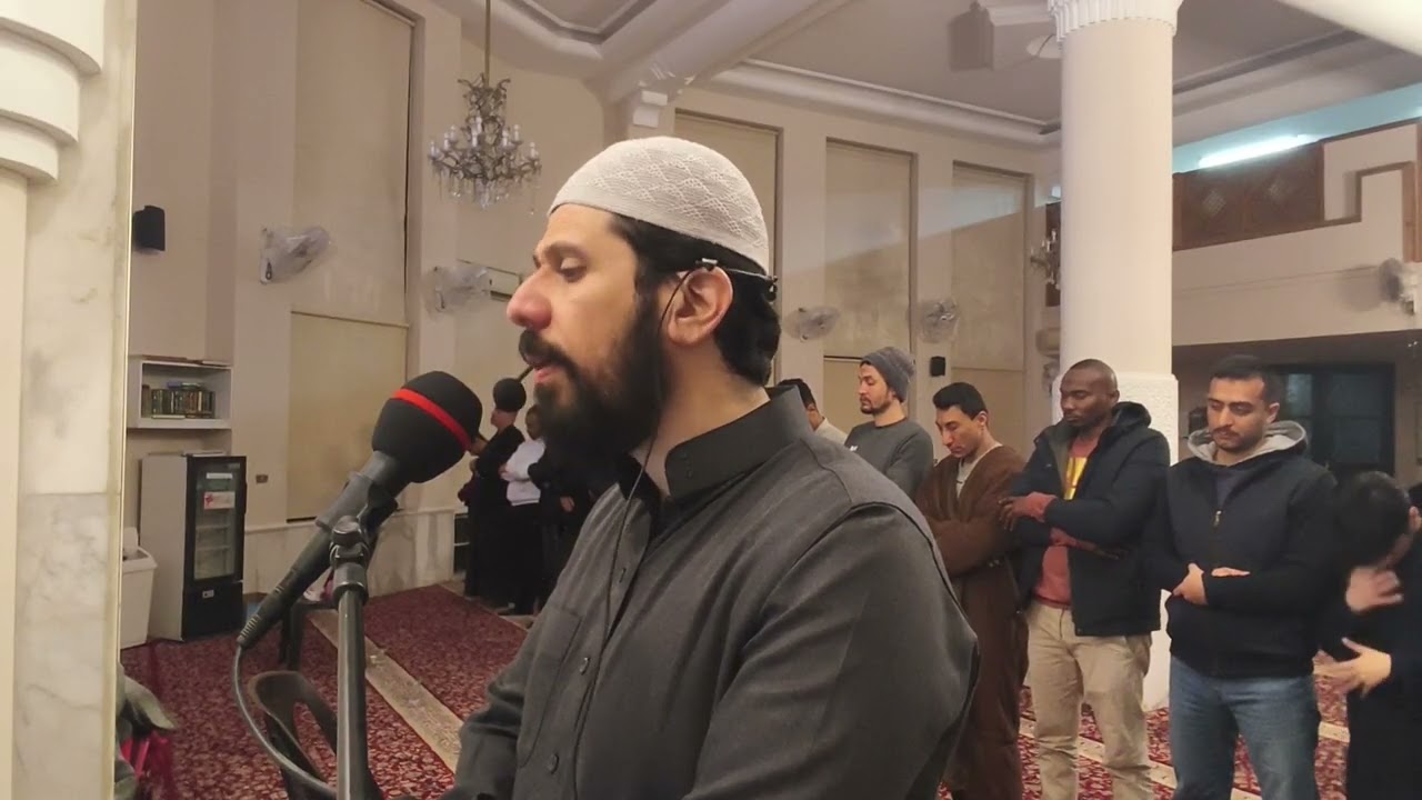 صلاة التهجد مسجد حراء بعمان سورة الدخان بصوت القارئ محمد علبي #سورة_الدخان 
