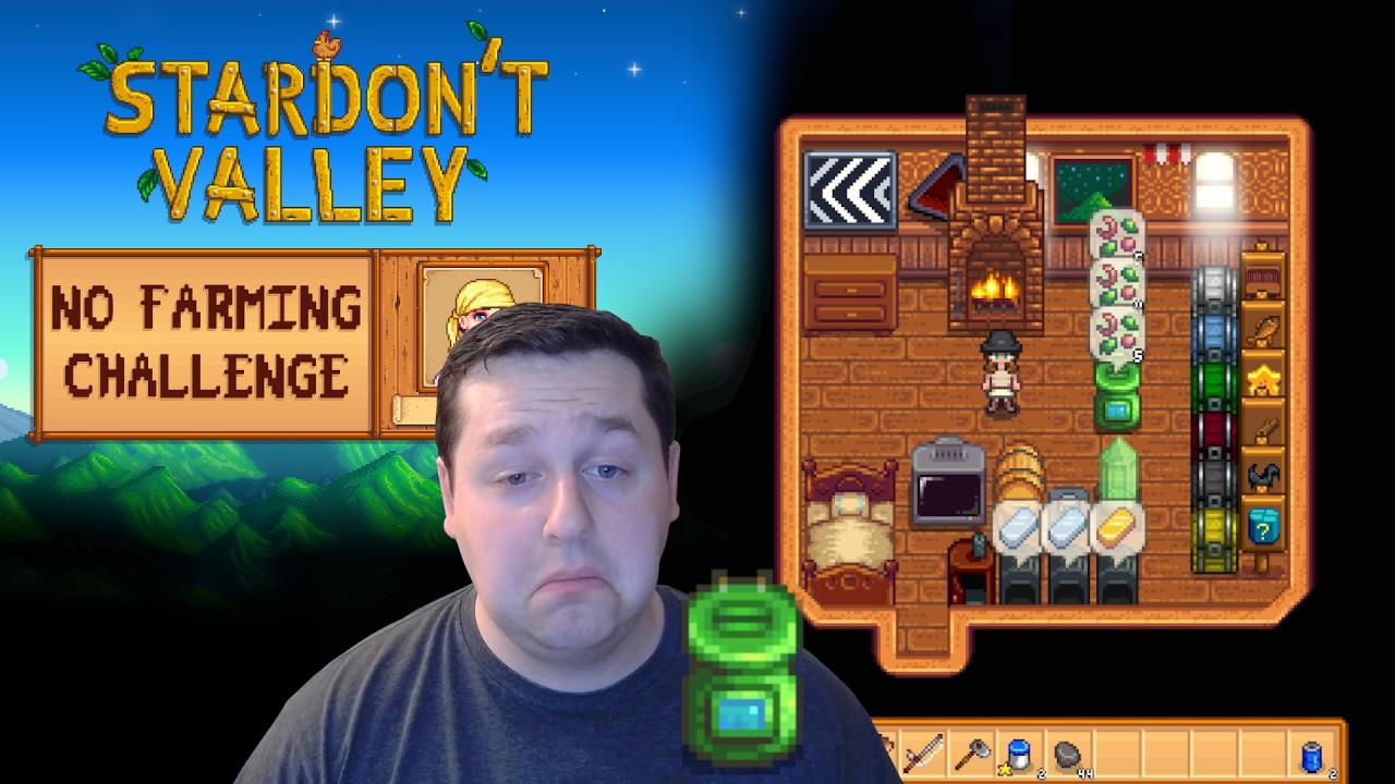 I Can Make SO MANY WORM BINS! -- Stardew Valley No Farming Challenge Run