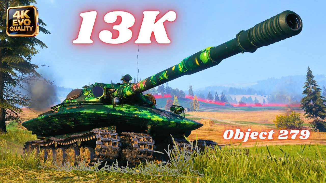 Object 279  13K Damage 7 Kills World of Tanks