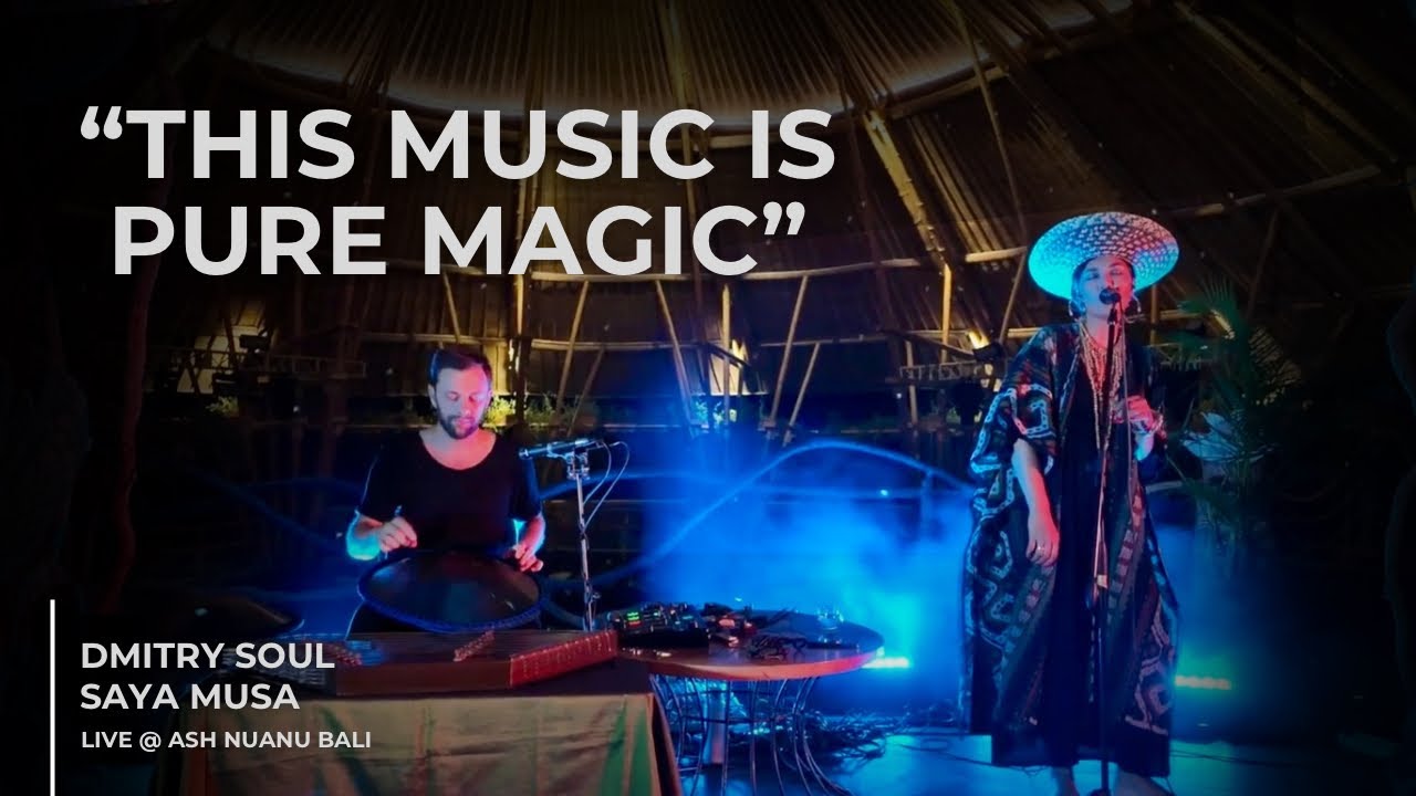 Ethnic Electronic Music | New Moon by Dmitry Soul & Saya Musa | Live Performance @ Ash Nuanu Bali