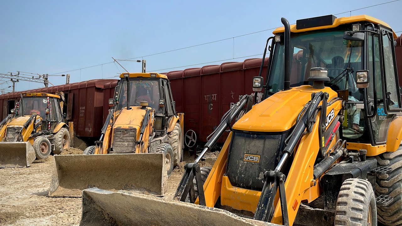My New JCB Eco Xpert Working In Cement Plant With So Many Jcb Backhoe Loader | Jcb Dozer Cartoon