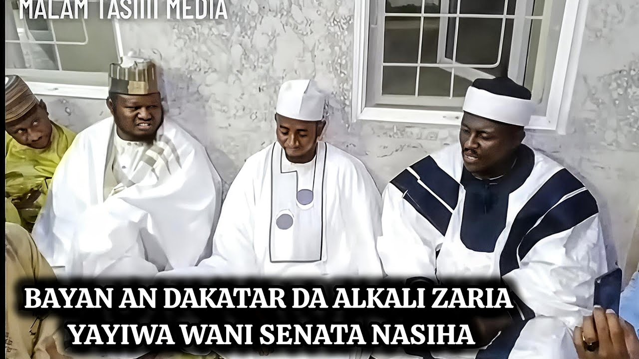 Yadda Alkali Zaria Yayiwa Wani Senata Nasiha Dukda An dakatar dashi