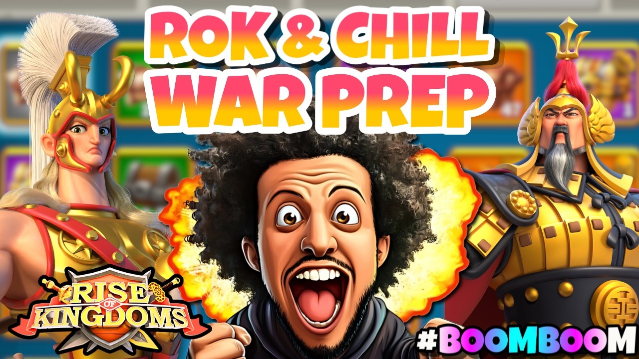 ROK & CHILL 1029 Getting Ready for War! | Zenith 2026 | BOOM BOOM TIME | Rise of Kingdoms