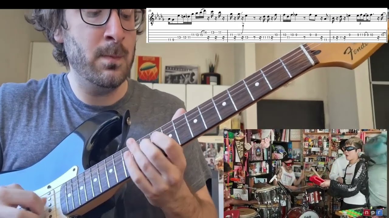Ca7riel × Paco Amoroso - Bad Bitch Tiny Desk  (solo Partitura)
