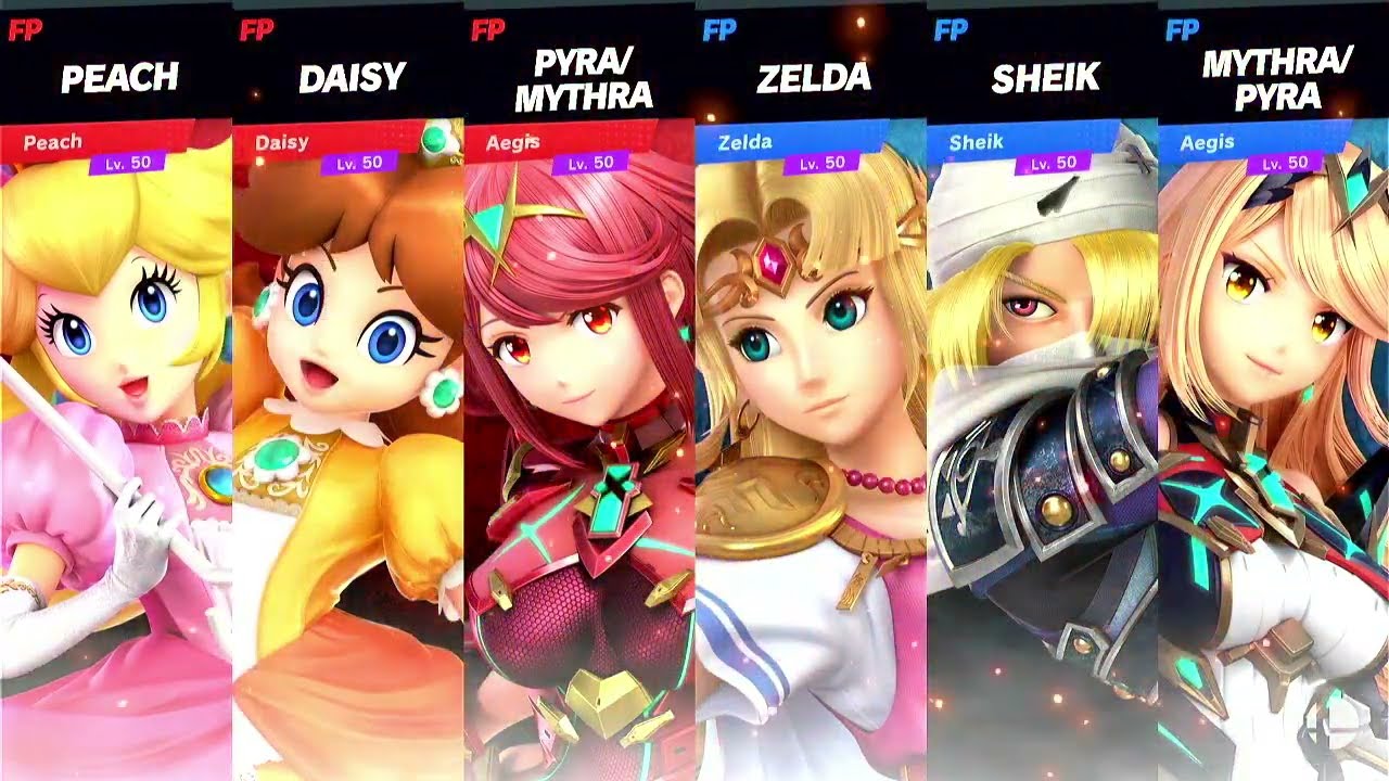 Super Smash Bros Ultimate Amiibo Fights Request SMB & Aegis vs LOZ & Aegis