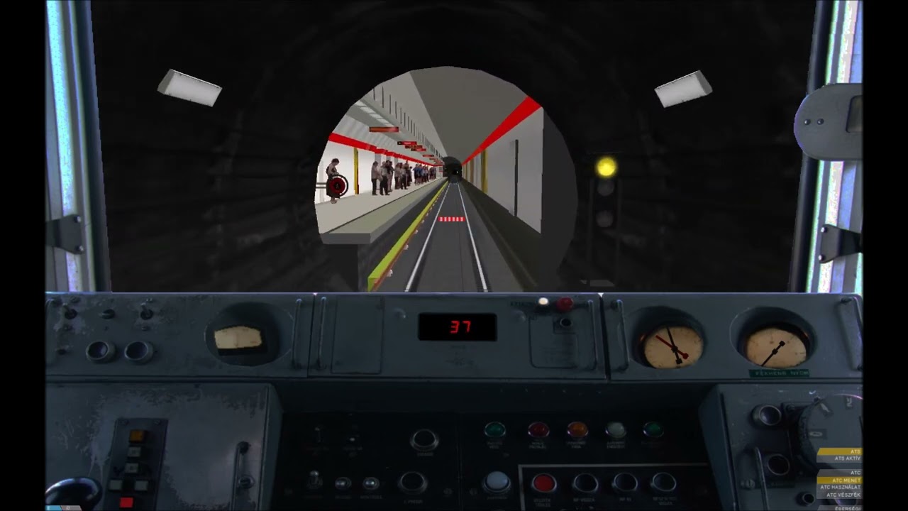 OpenBve: M2-es metró (Déli pályaudvar - Örs vezér tere)/Metro Line M2