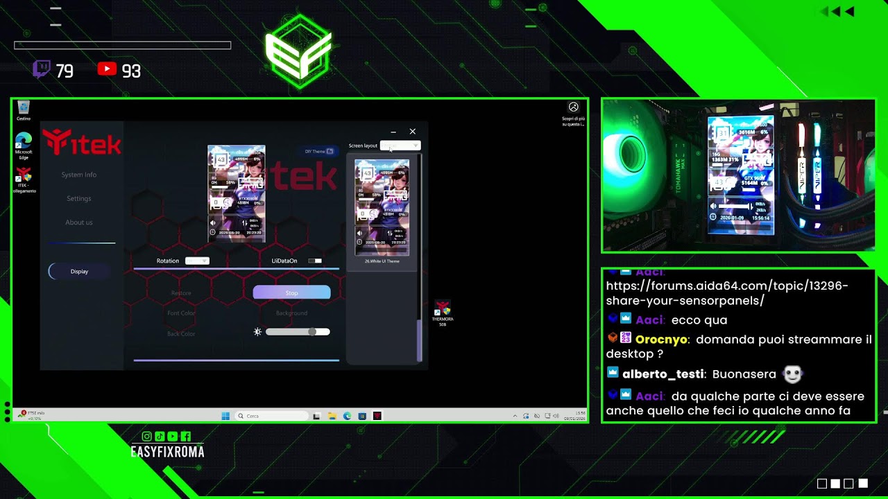 AGGIORNIAMO PC DEL NEGOZIO CON NUOVO DISSIPATORE ITEK THERMORA