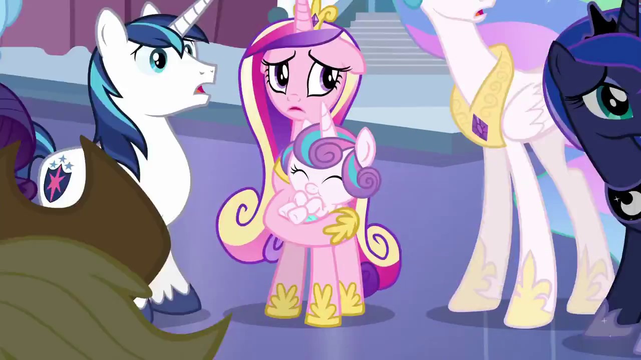 My Little Pony Princess Flurry Heart breaks the Crystal Heart (Full Scene) [Russian]
