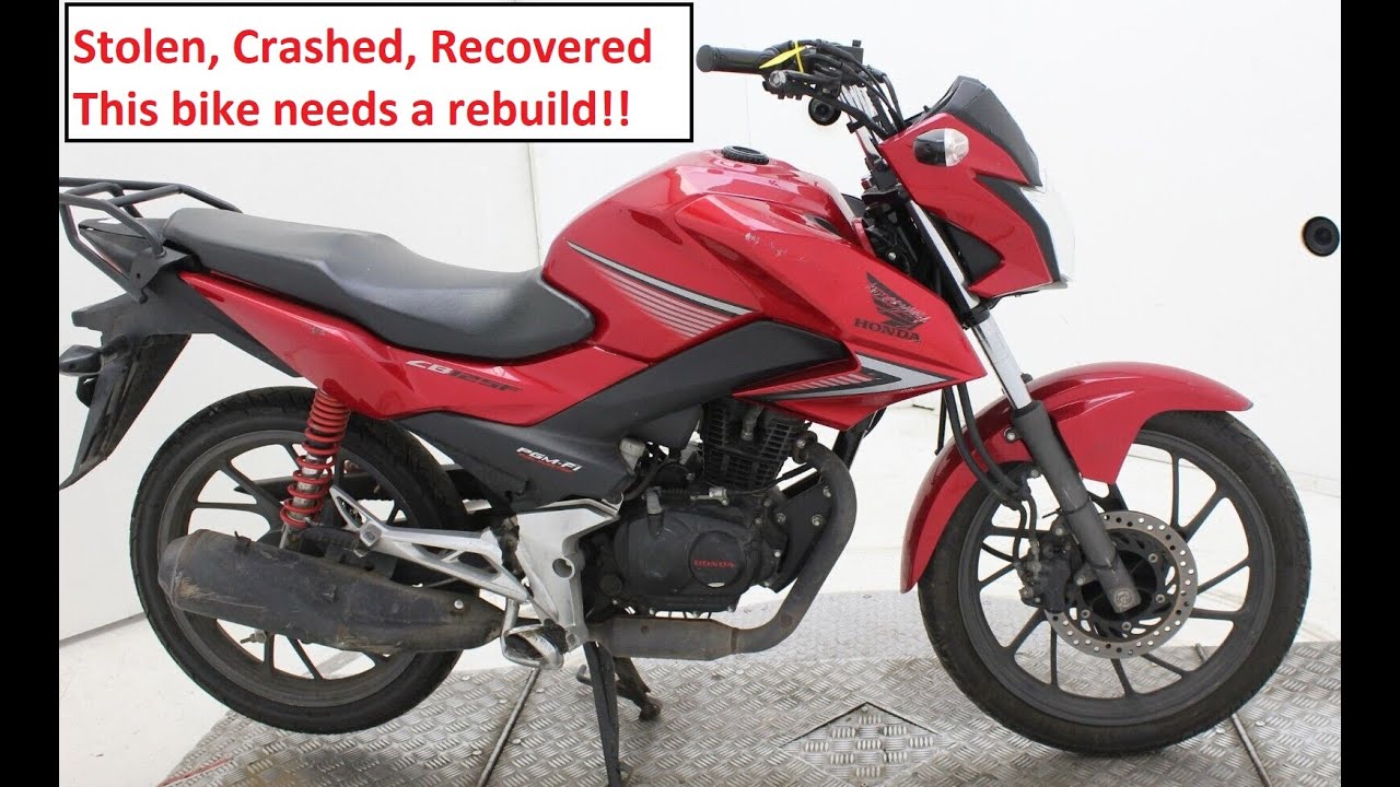 Honda CB125F GLR 125 Rebuild Project 1
