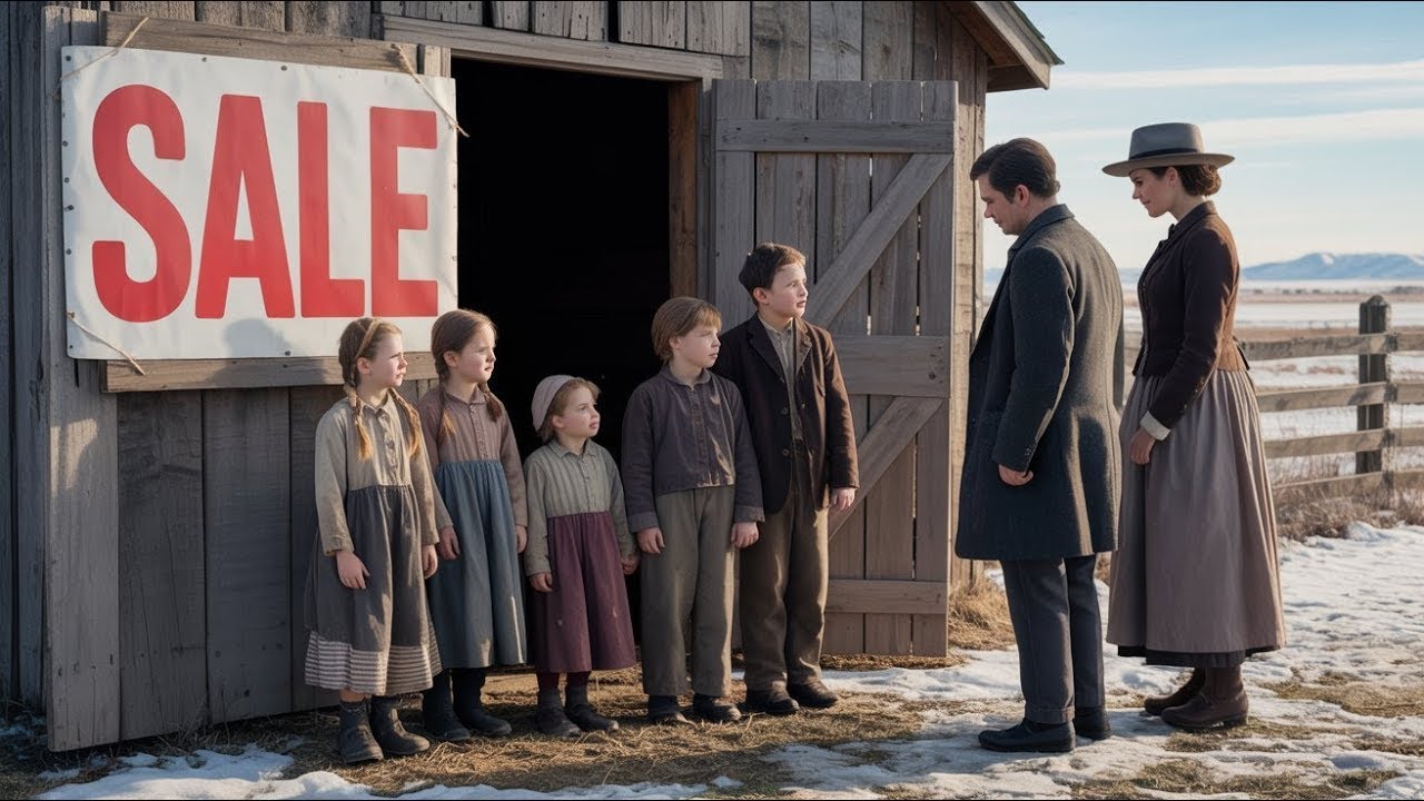 Five Orphans Were Supposed To Be Sold With The Barn, Until a Infertile Couple Changed Their Li