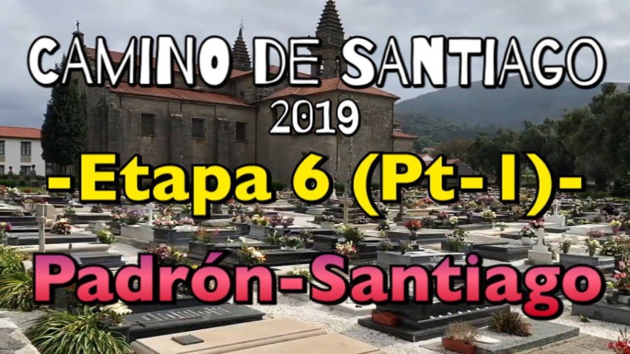 CAMINO DE SANTIAGO 2019: Etapa 6 (Pt-1): Padrón-Santiago