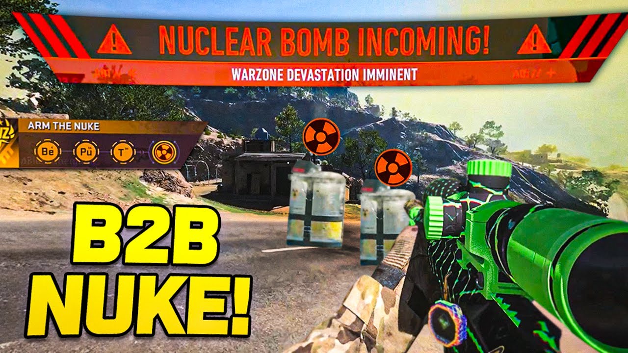 Winning BACK TO BACK Nukes in Warzone!