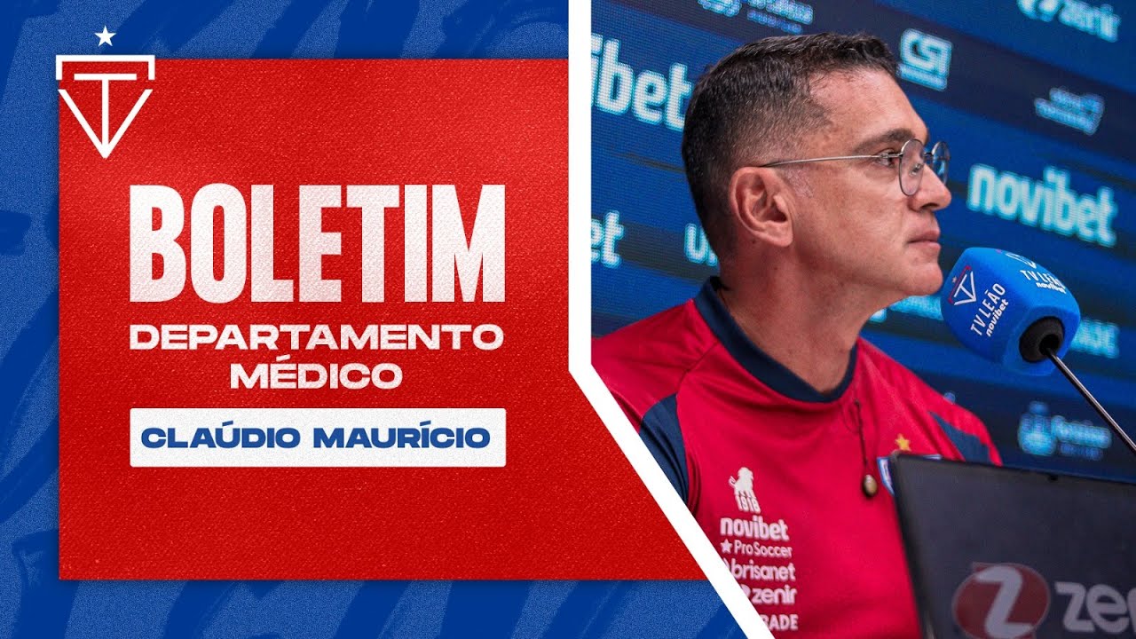 BOLETIM DO DEPARTAMENTO MÉDICO | COLETIVA COM DR. CLÁUDIO MAURÍCIO | TV LEÃO