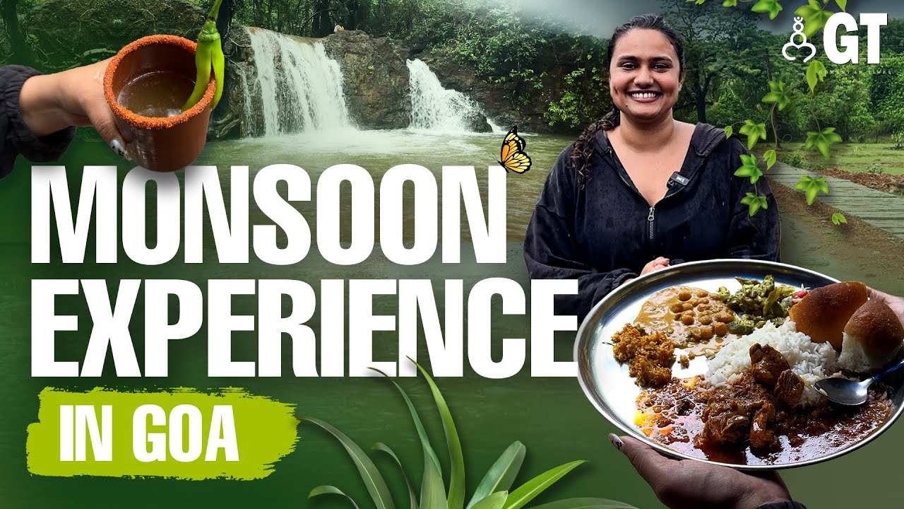 Best Monsoon experience in Goa. Where to go? How to book hidden waterfall? | Monsoon Adventure