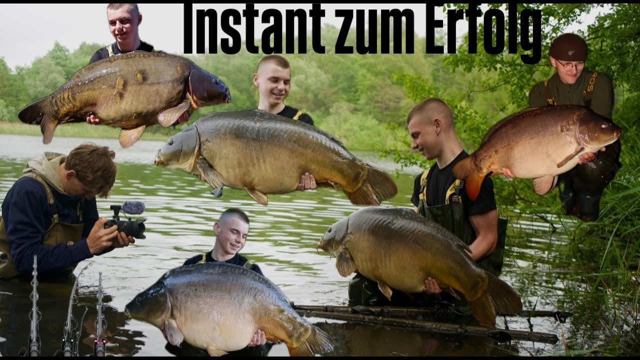 Instand zum Erfolg am Baggersee mit fettem Ende \ Karpfenangeln
