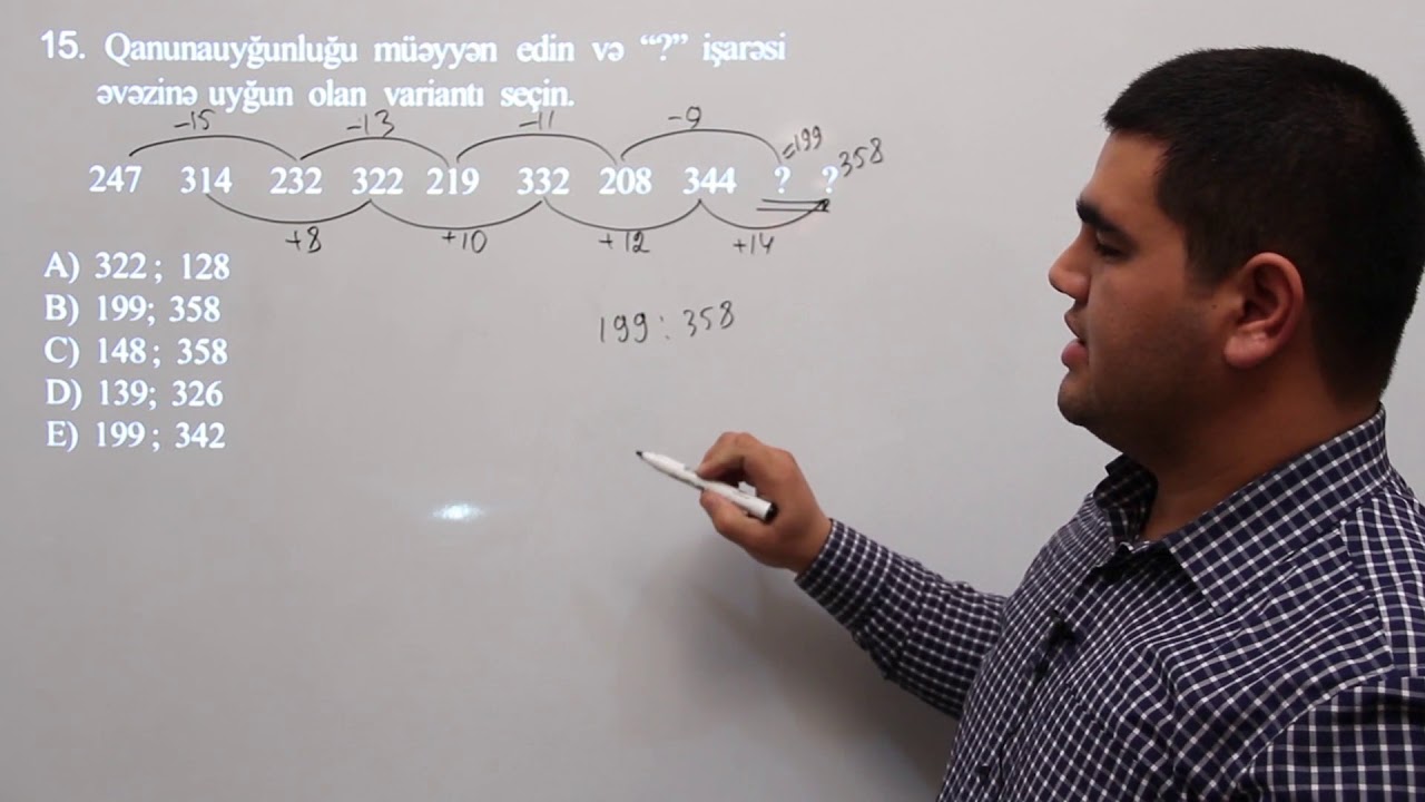 1  Ədəd ardıcıllıqları 2  - Elçin Tanrıverdiyev