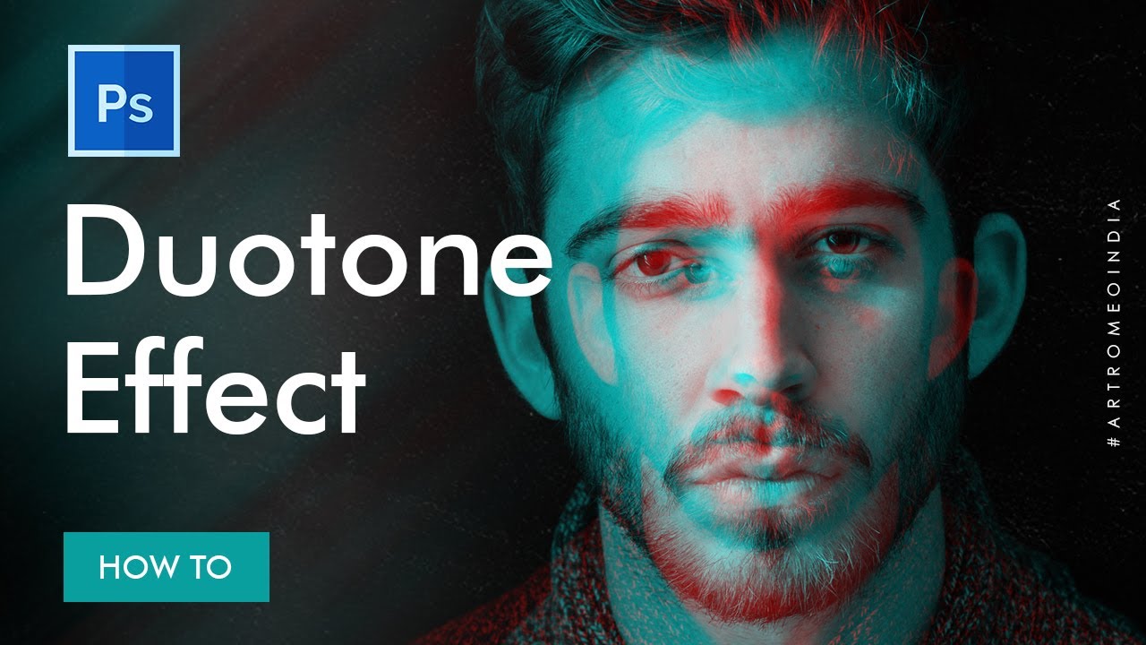 How to apply duotone effect in Photoshop! (Photoshop CC 2022)