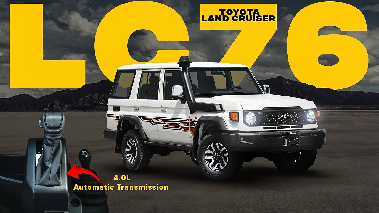 2024 Toyota Land Cruiser 76 Automatic Transmission | walkaround