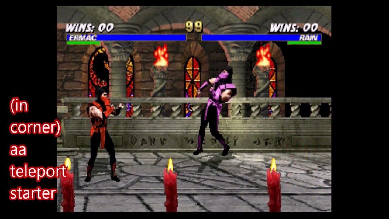 Mortal Kombat Trilogy (MKT / UMK3) (PC) - Ermac bnb combos