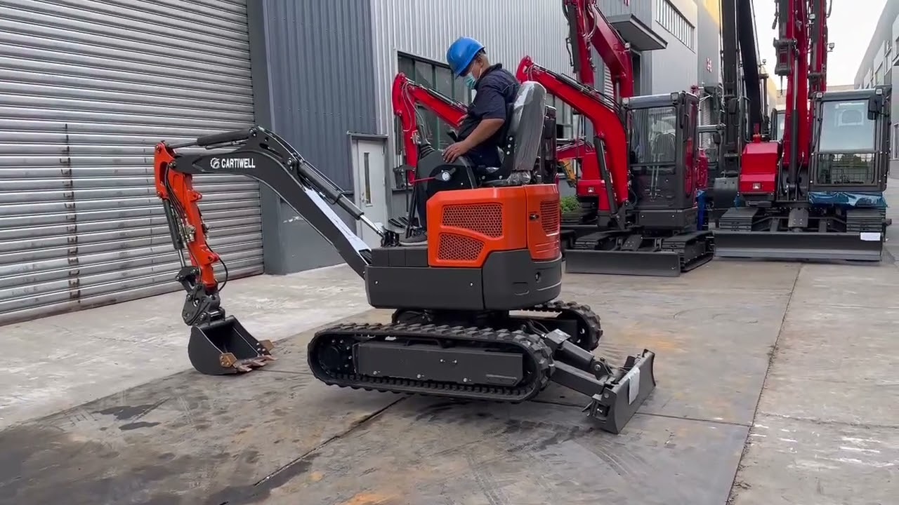 Cartiwell CW20C 2Ton Mini excavators
