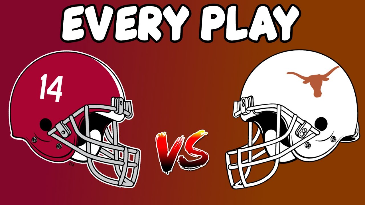 Texas vs Alabama CRAZY GAME
