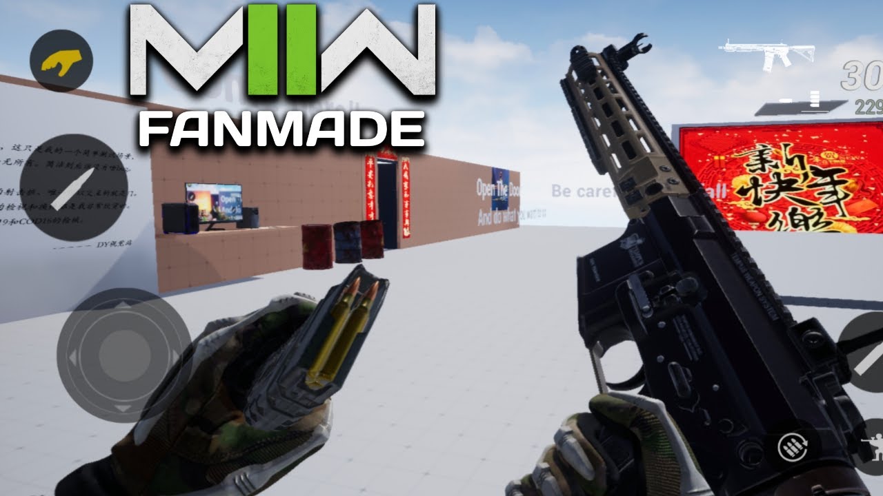 ФАН ПРОЕКТ CALL OF DUTY MODERN WARFARE 2019 НА АНДРОИД ОБЗОР FANMADE COD MW 19 ANDROID GAMEPLAY