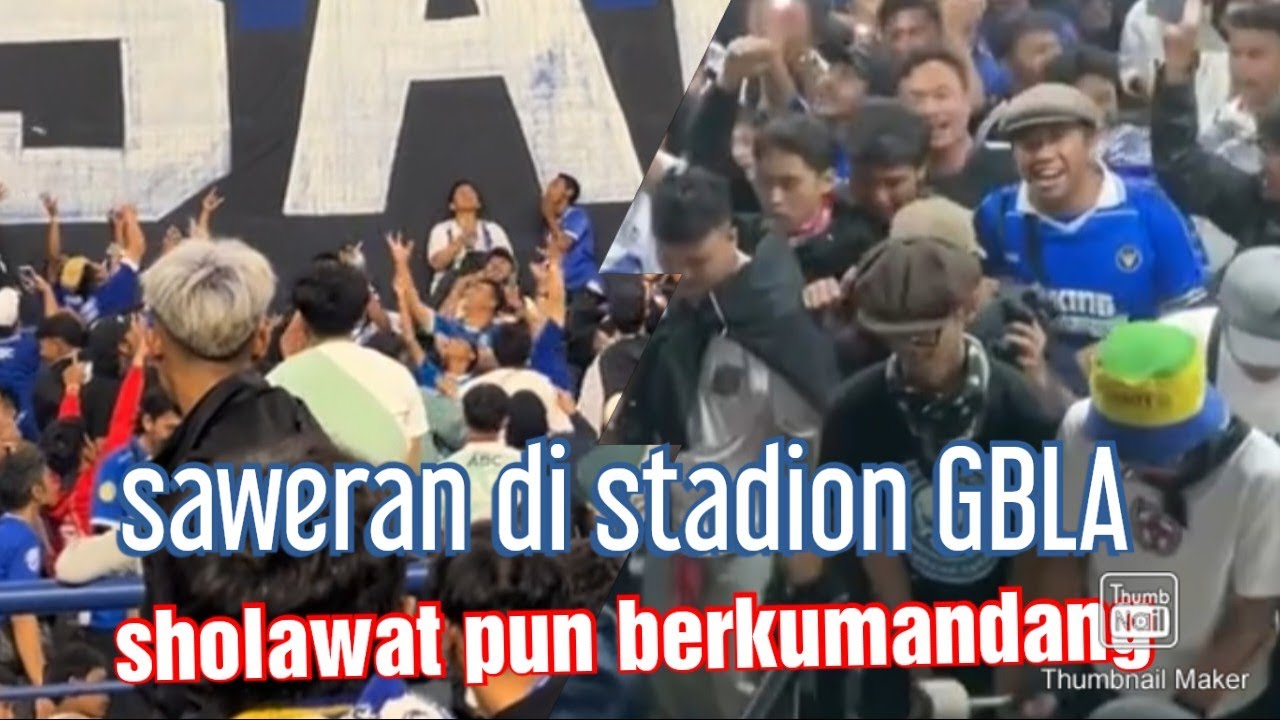 HUJAN DUIT‼️DI STADION GBLA‼️SHOLAWAT BERKUMANDANG#persib #bobotoh #maungbandung 