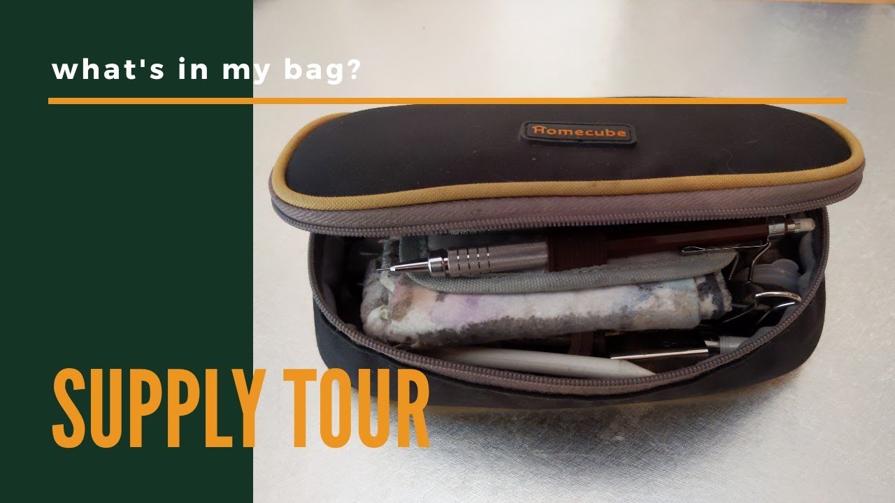 What's In My Travel Case? // SUPPLY TOUR