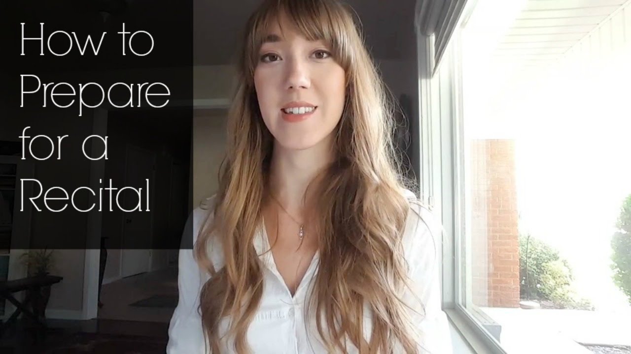 How to Prepare for a Performance | How To Music | Sarah Joy