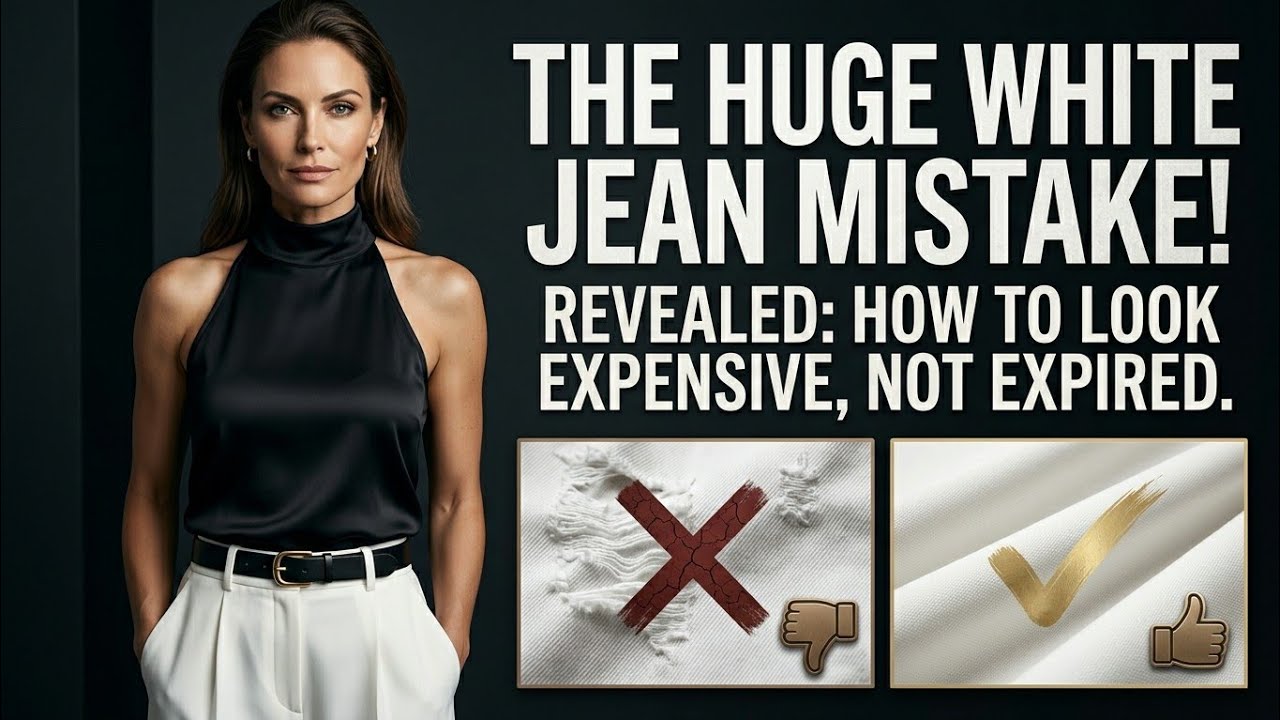 7 Genius White Jeans Styling Hacks Look 10x More Expensive Over 50