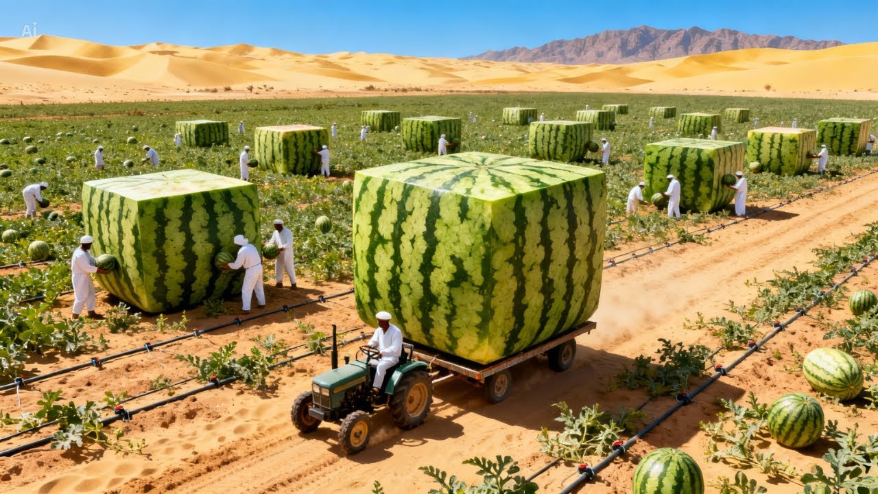 Square Watermelons in the Desert?! This Should Be Impossible