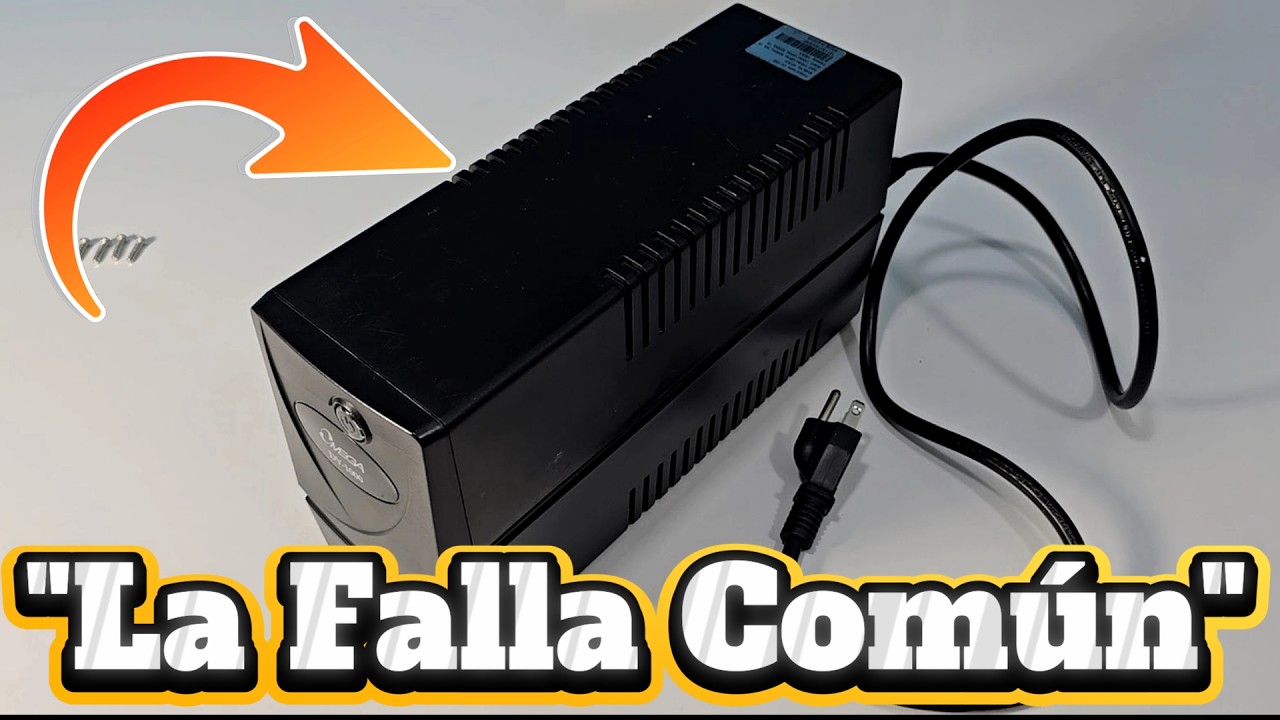 ''UPS No Enciende'' Repara las Mayorias de UPS con estas Falla Comunes, DV-1000 OMEGA, FORZA