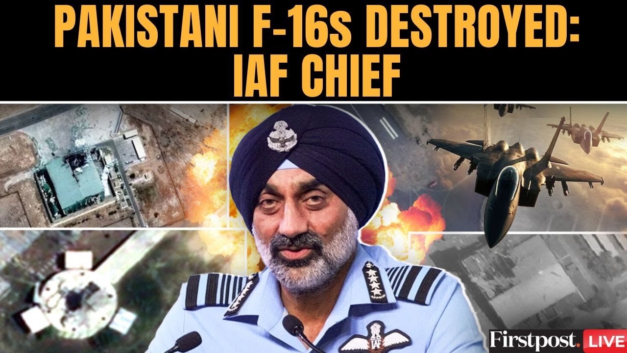 LIVE: Indian Air Force Chief Reveals Pakistan's Losses in Operation Sindoor | N18G