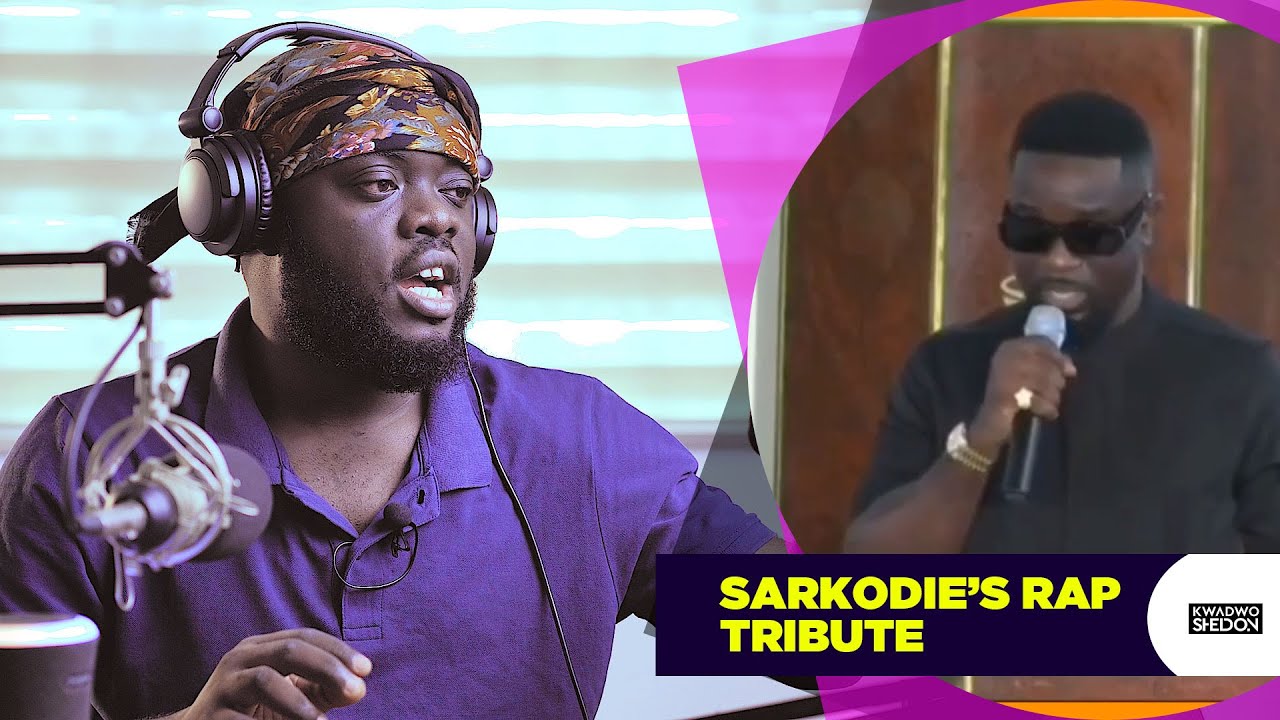 Wow! Sarkodie Drops Bars As He Performs At Gabby Otchere Darko's Father's Funerąl