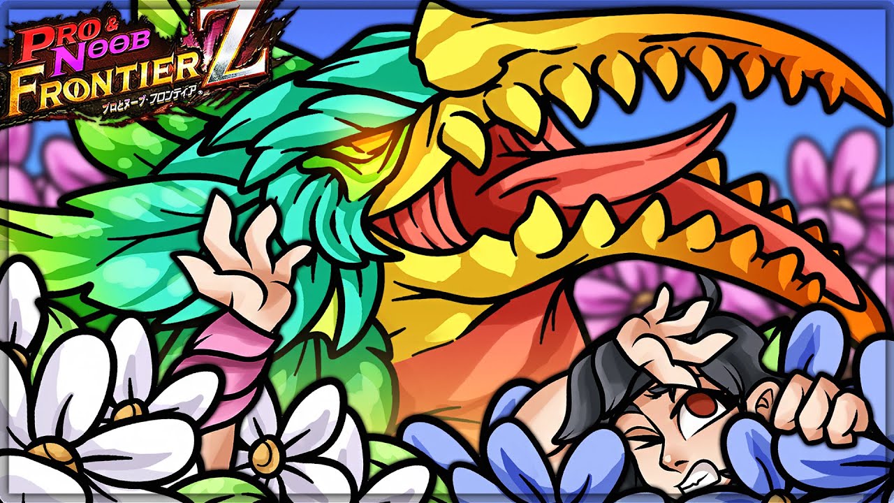 I LOVE FLOWER ALATREON - Pro and Noob VS Monster Hunter Frontier! (Forokururu Gameplay)