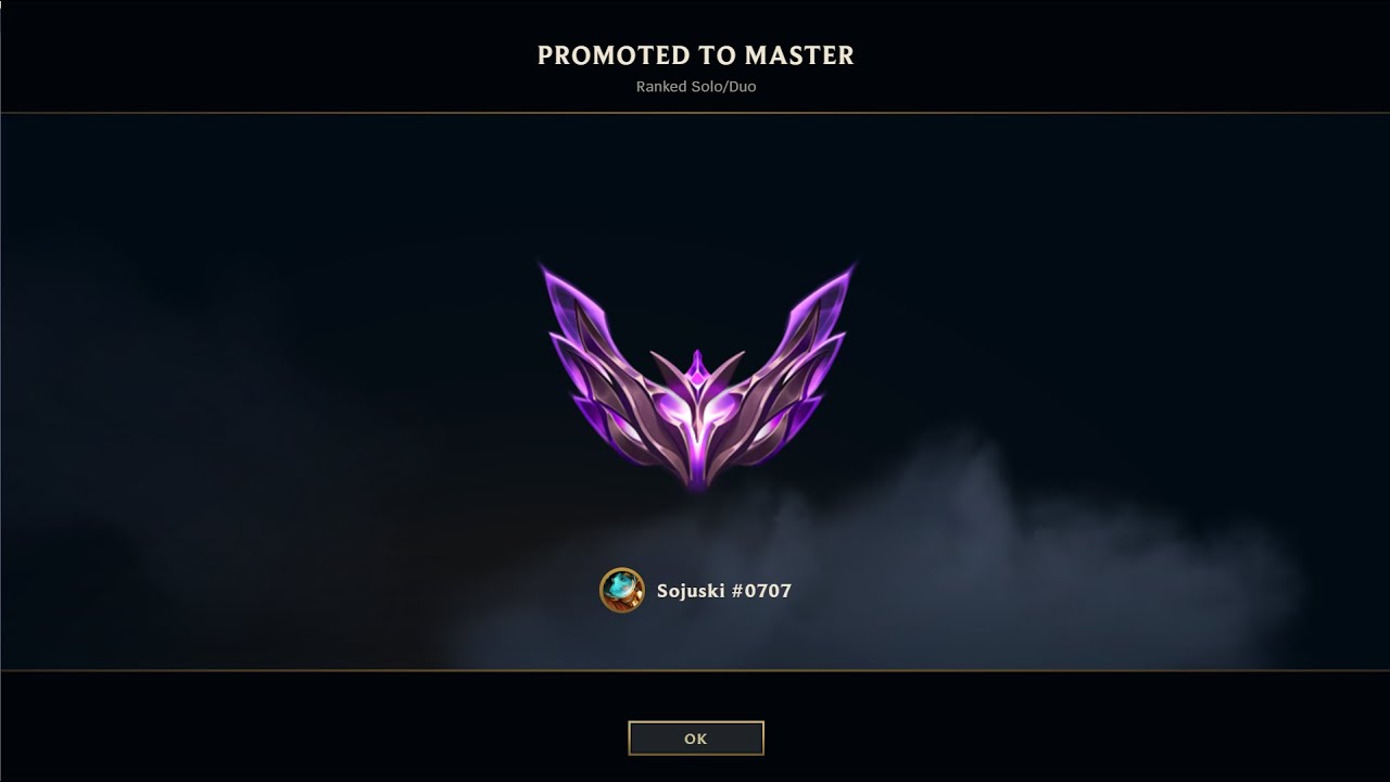 Hitting Masters in League of Legends