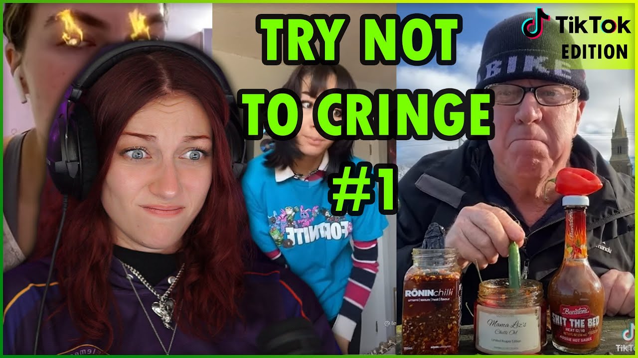 TRY NOT TO CRINGE CHALLENGE #1 (Tiktok Edition) | Kruz Reacts