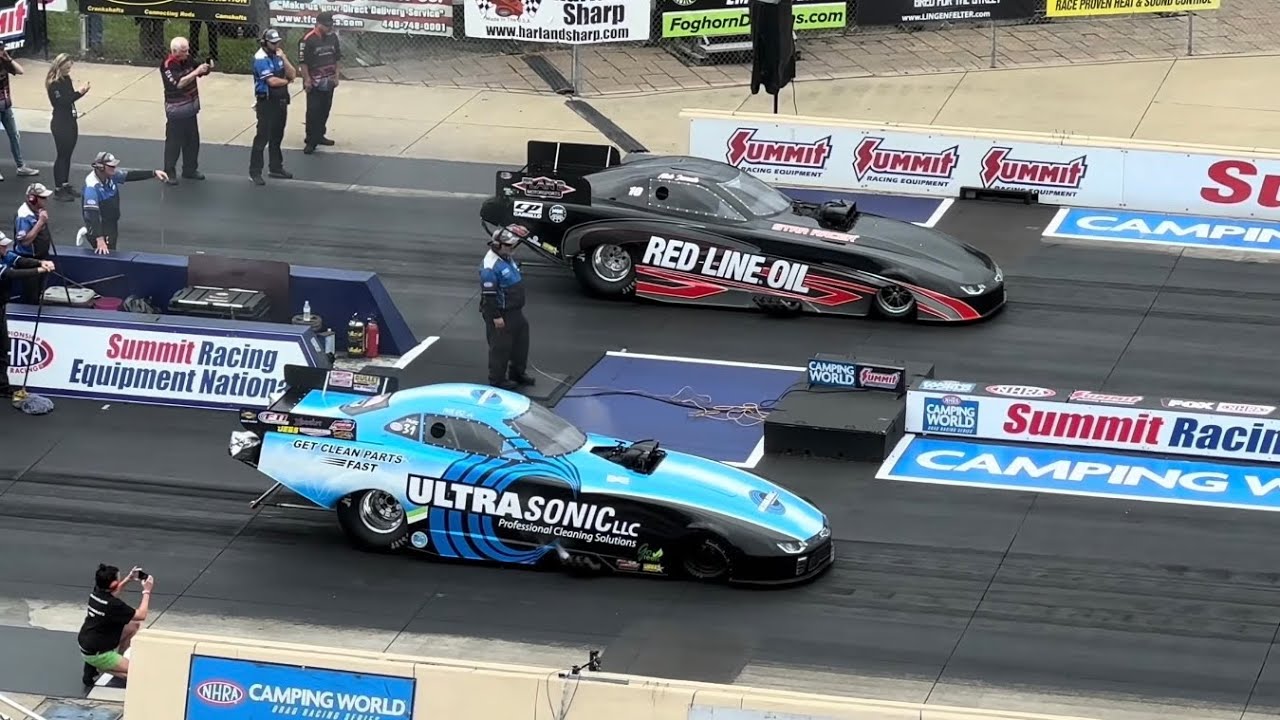 Top Alcohol Funny Car | Qualifying - 2023 Summit NHRA Nationals @ Norwalk, OH