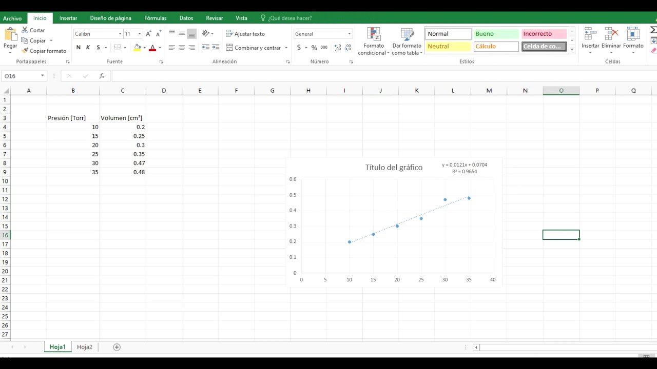 COMO AGREGAR L&Iacute;NEA DE TENDENCIA Y ECUACI&Oacute;N EN EXCEL | LORENA GARC&Iacute;A