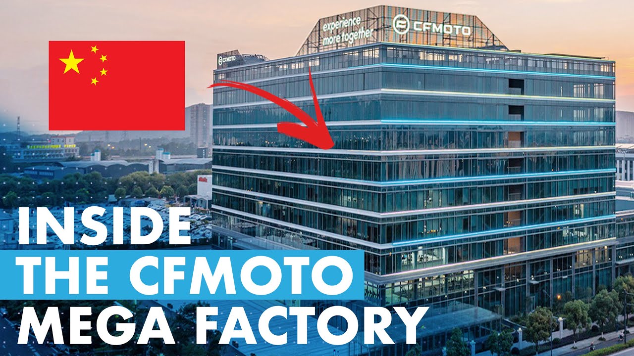 The NEW CFMOTO Gigafactory in CHINA is MASSIVE!
