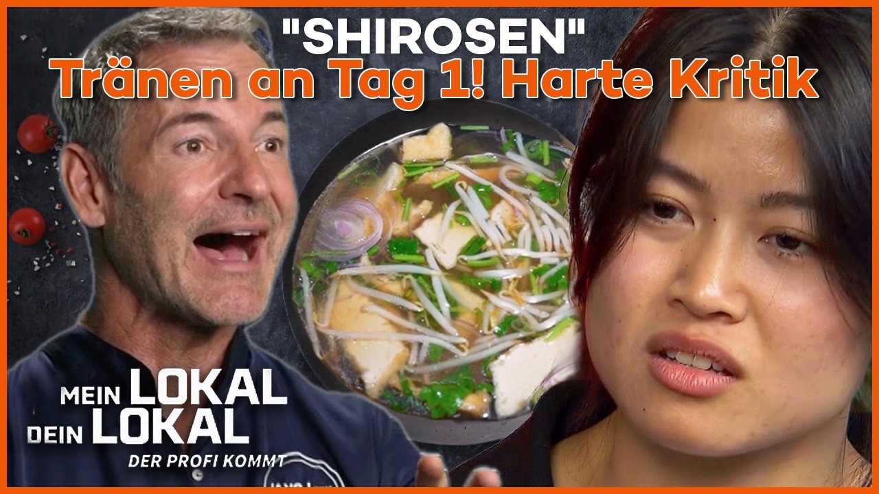 Vietnamesische und japanische Gerichte im Lokal 