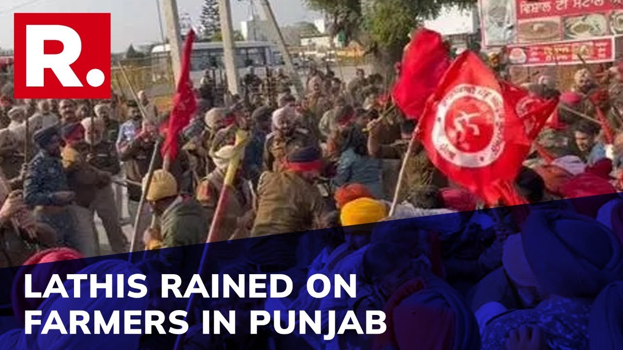 Biggest Story Tonight: Brutal Crackdown On Farmers Protesting Outside Punjab CM's Home In Sangrur